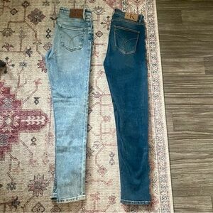 Bundle of 2 Calvin Klein Jeans Light Blue Denim